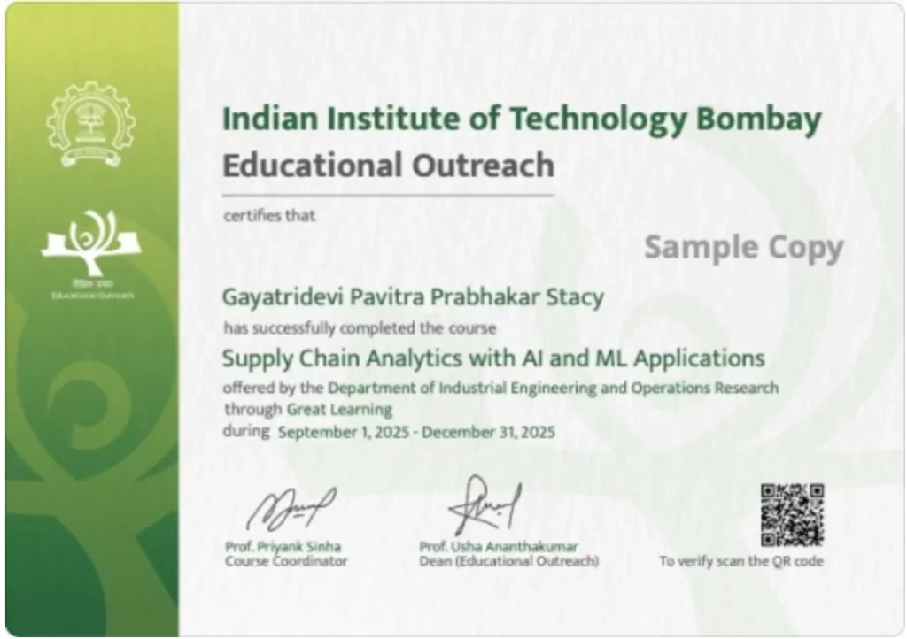 IIT Bombay New Course
